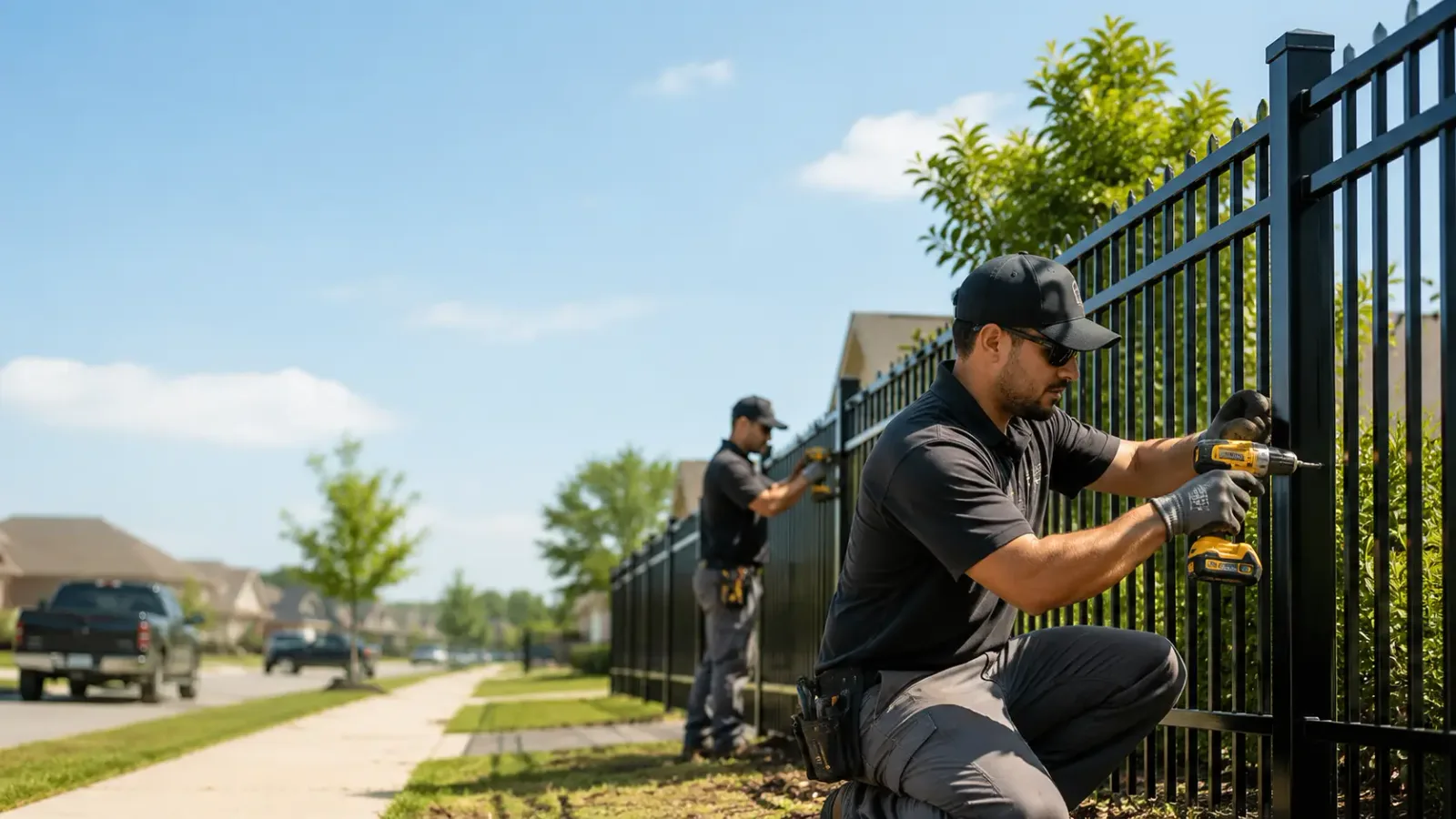 Metal Fence Installation in Ector, TX